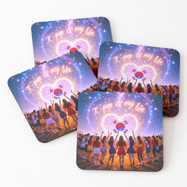 Item preview, K-pop Is My Life Etched Across the Galaxy designed and sold by Fantabulous.