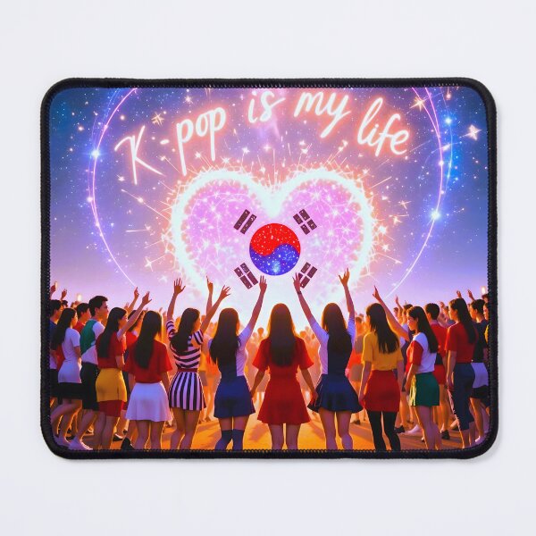 Item preview, K-pop Is My Life Etched Across the Galaxy designed and sold by Fantabulous.