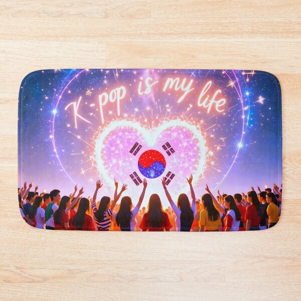 Item preview, K-pop Is My Life Etched Across the Galaxy designed and sold by Fantabulous.