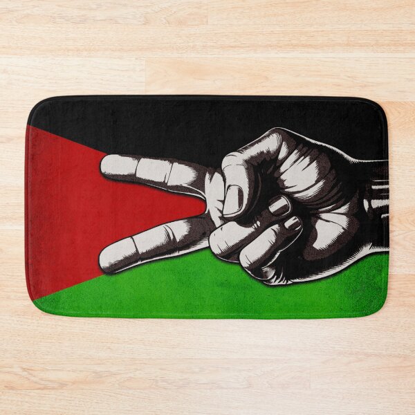 Item preview, Peace for Palestine T-Shirt – Peace Symbol Hand on Palestinian Flag designed and sold by Dunkelflaute.