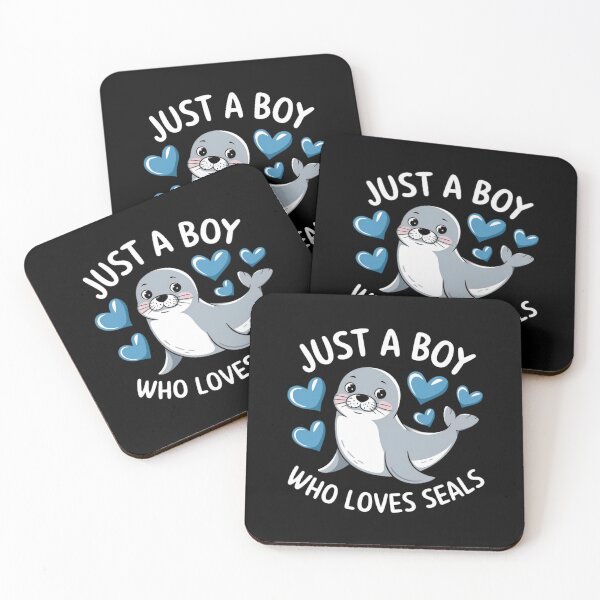 Item preview, Just a Boy Who Loves Seals – For Sea Lovers designed and sold by FrenchTouch77.