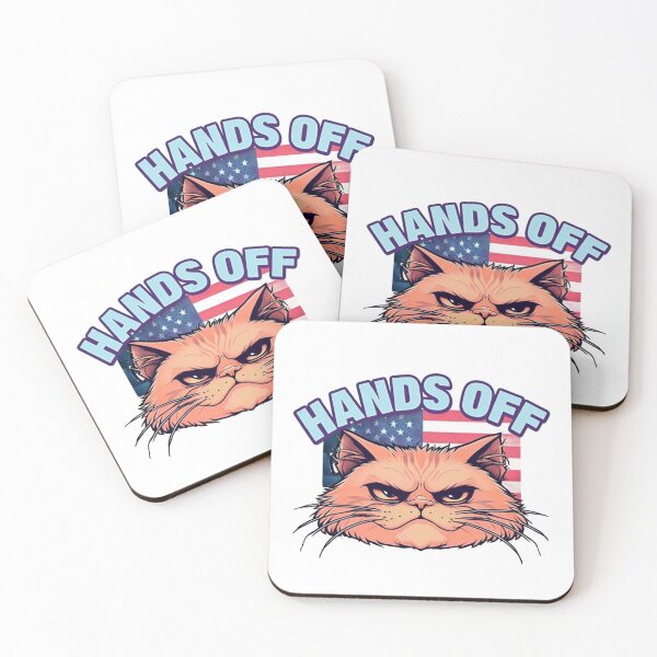 Item preview, Patriot Paws: Hands Off designed and sold by ZerotwoStudio.