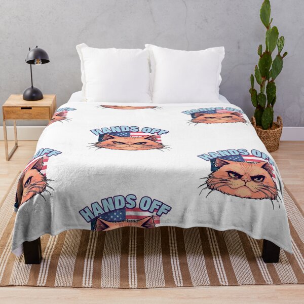 Item preview, Patriot Paws: Hands Off designed and sold by ZerotwoStudio.