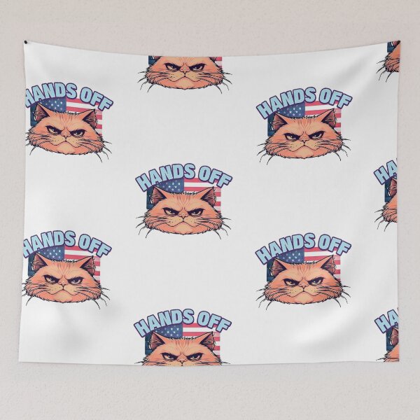 Item preview, Patriot Paws: Hands Off designed and sold by ZerotwoStudio.