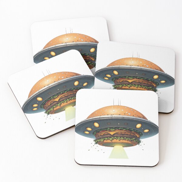 Item preview, UFO burger – The ultimate flying plate designed and sold by latelierdechris.