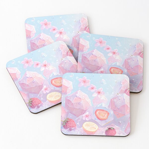 Item preview, Whimsical illustration with fruits and blossoms designed and sold by honeyteestudios.