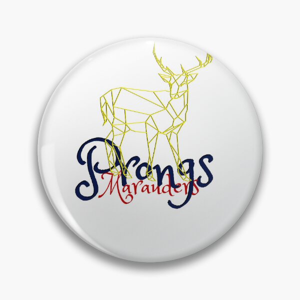 Item preview, Geometric Stag – James Potter Animagus | Marauders Tribute Art designed and sold by Fanatic Nerd.