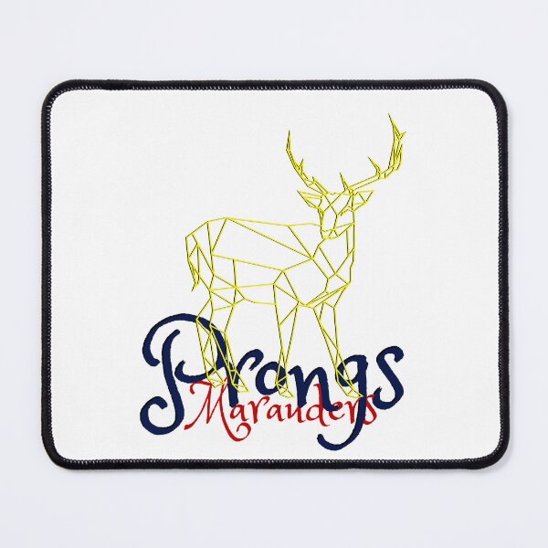 Item preview, Geometric Stag – James Potter Animagus | Marauders Tribute Art designed and sold by Fanatic Nerd.