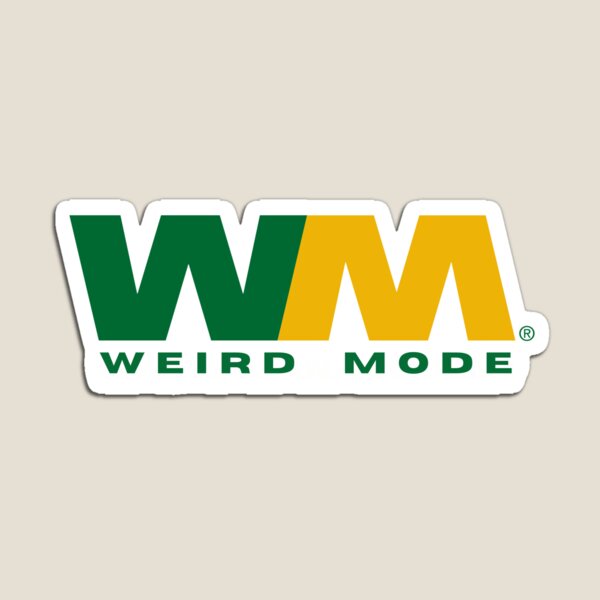 Item preview, WM – Weird Mode Activated Graphic Design designed and sold by Rebel Fusion.