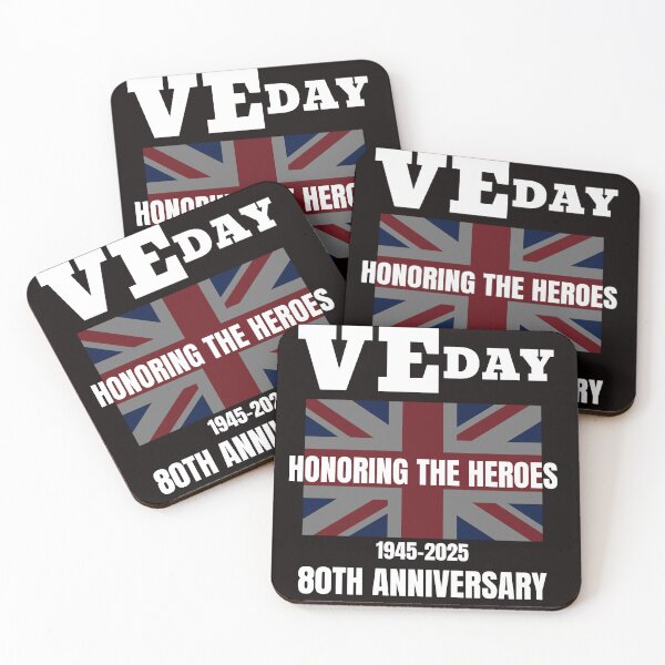 Item preview, VE day 80th anniversary 2025 V  E Day designed and sold by Minimalismat.