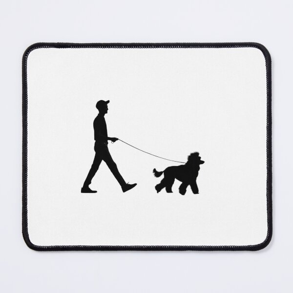 Item preview, Poodle Going for a Walk  designed and sold by Over & Out Designs .
