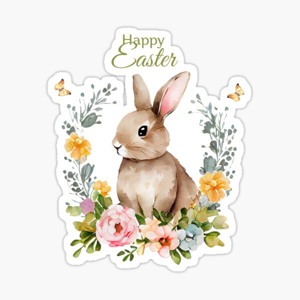 Item preview, Easter Bunny Design - Happy Easter designed and sold by SarkisovaNune.