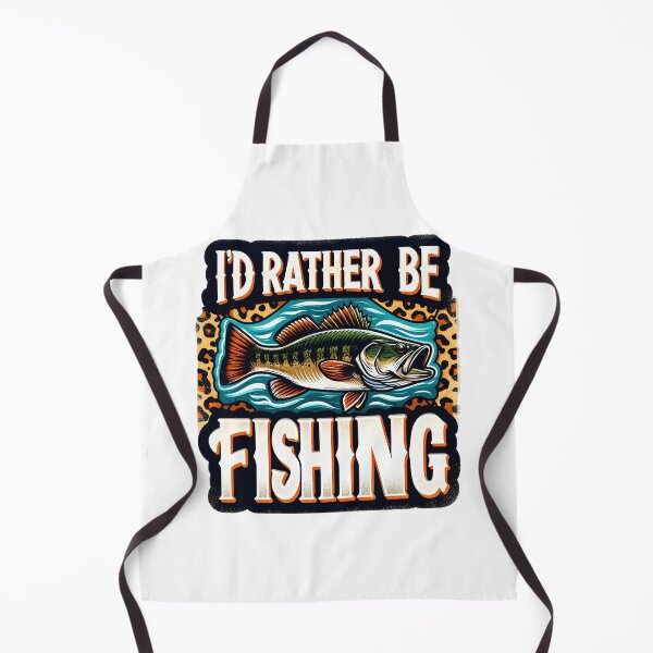 Item preview, I'd Rather Be Fishing - Funny Fishing Quote designed and sold by travelesque.