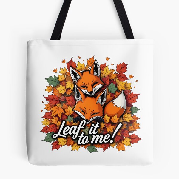 Item preview, Mischievous Fox Duo – Autumnal Leaf Charm designed and sold by latelierdechris.