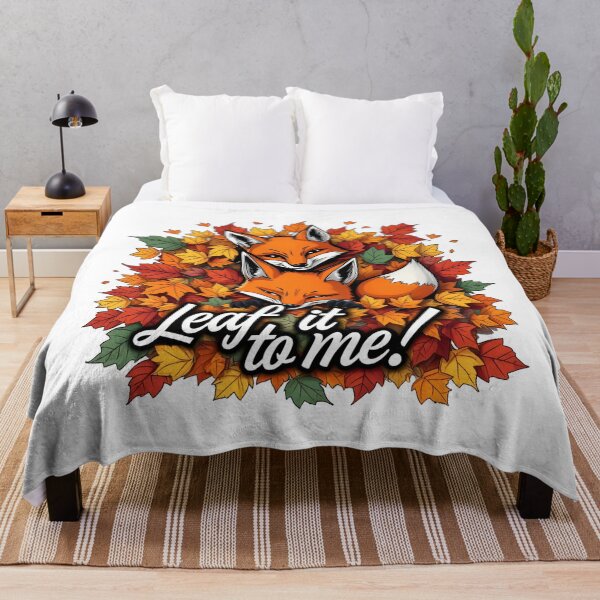 Item preview, Mischievous Fox Duo – Autumnal Leaf Charm designed and sold by latelierdechris.