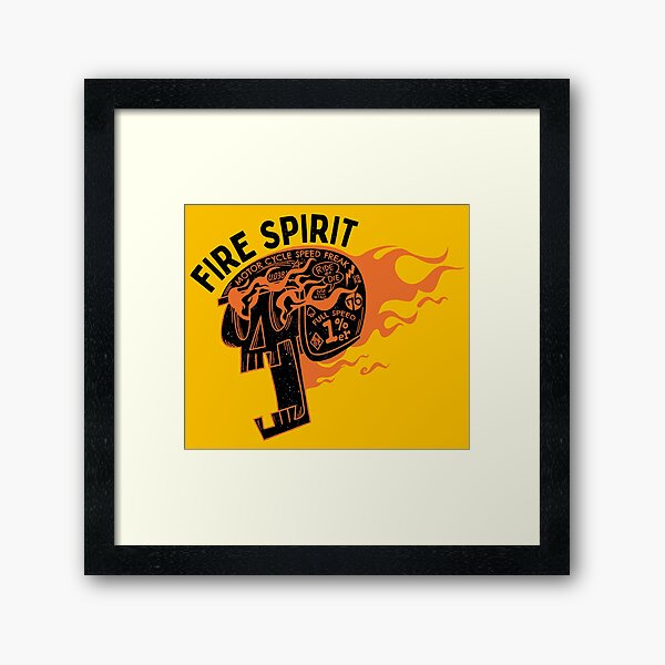 Aperçu de l'œuvre Esprit du feu créée et vendue par 038GemeralStore.