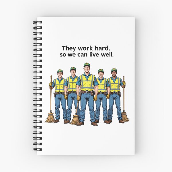 Item preview, Committed Workers – Cleanliness at the Heart of Our Communities designed and sold by latelierdechris.