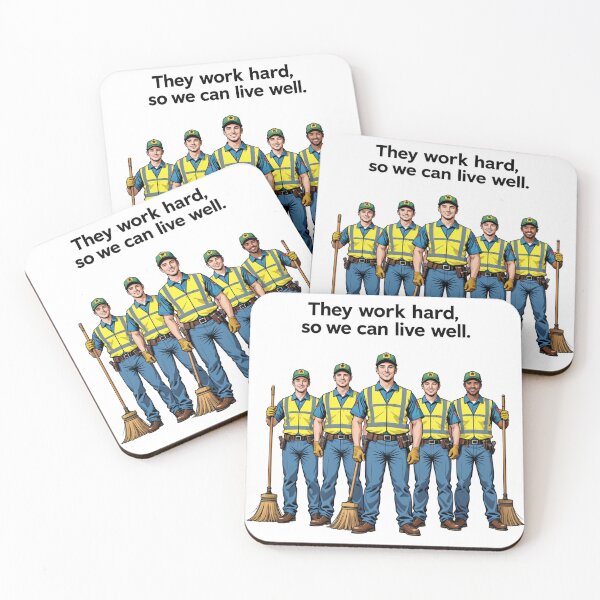 Item preview, Committed Workers – Cleanliness at the Heart of Our Communities designed and sold by latelierdechris.