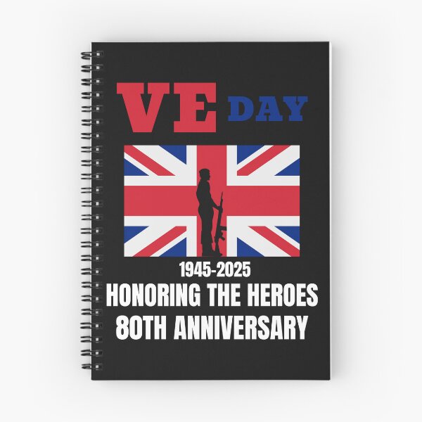Item preview, VE day 80th anniversary 2025 V  E Day designed and sold by Minimalismat.