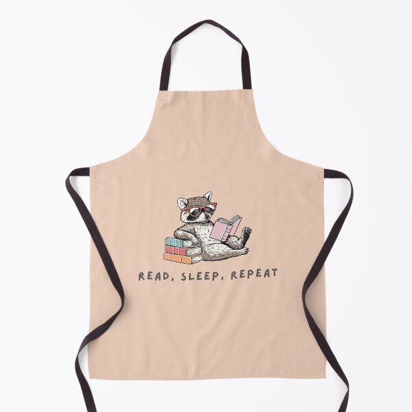 Item preview, Read Sleep Repeat – Funny Bookworm T-Shirt & Reader Merch designed and sold by Favbookshelf by Manik.