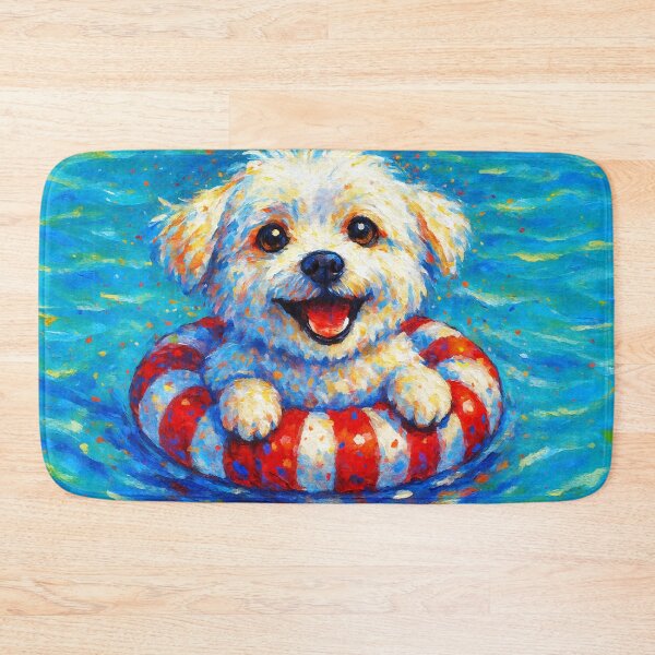 Item preview, Summer Smile With a Fluffy Friend designed and sold by ChrisButler.
