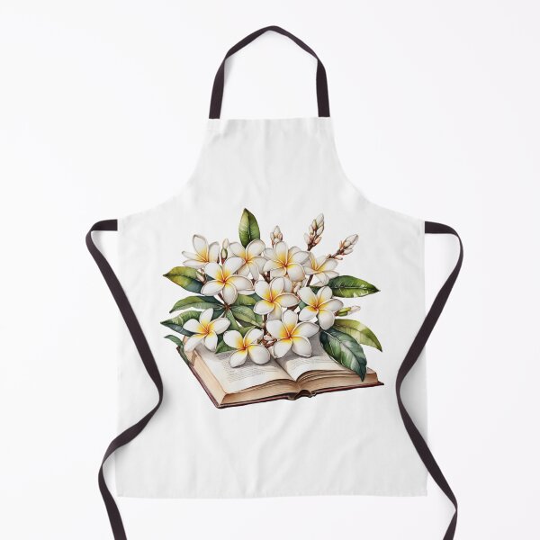 Item preview, Plumeria Flowers growing from book designed and sold by SolaoLab.