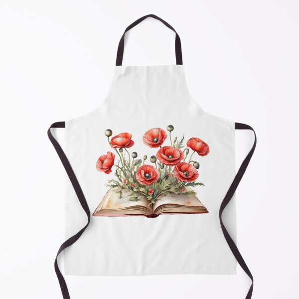 Item preview, Poppy Flowers growing from book designed and sold by SolaoLab.