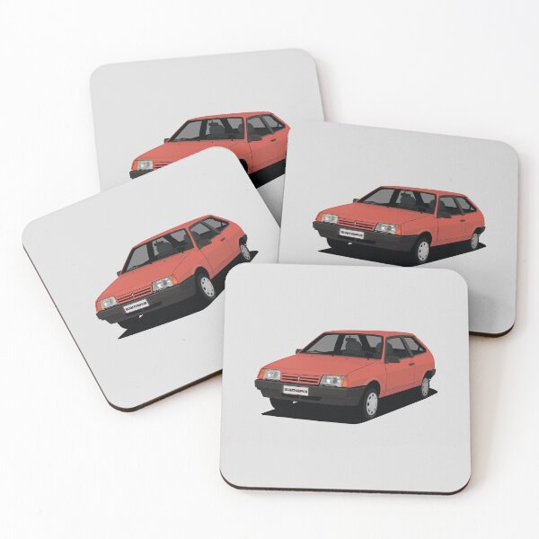 Item preview, Lada Samara - VAZ-2109 - red designed and sold by knappidesign.