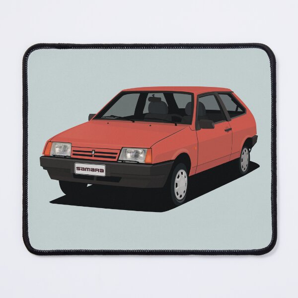 Item preview, Lada Samara - VAZ-2109 - red designed and sold by knappidesign.