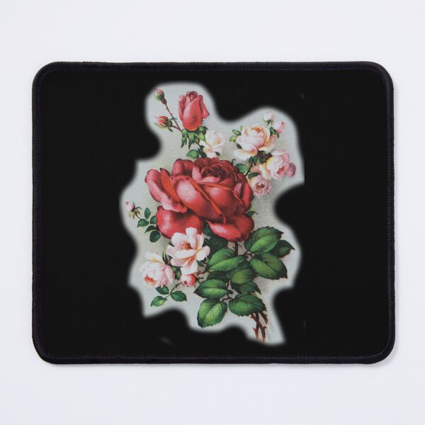 Item preview, Art by Mike Watercolor Drawing Botany Flowers Blossom Nature Red Rose designed and sold by allartbymike.