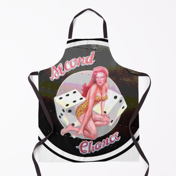Item preview, WW2 Second Chance Noseart Bomber Girl  designed and sold by QuirkyDesign101.