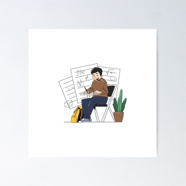 Item preview, Math School Subject  designed and sold by ridnaledesigner.
