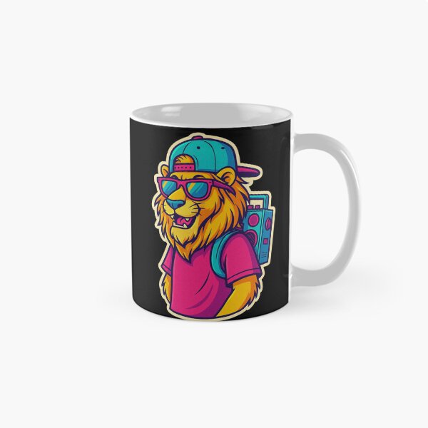 Item preview, Cool Lion Retro Vibes designed and sold by M-ormin.