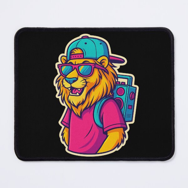 Item preview, Cool Lion Retro Vibes designed and sold by M-ormin.