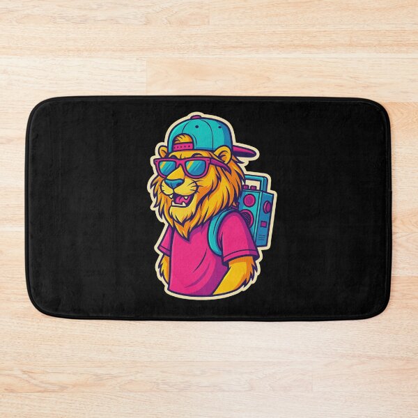 Item preview, Cool Lion Retro Vibes designed and sold by M-ormin.