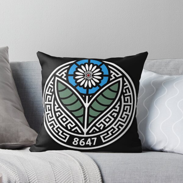 Item preview, 8647 Subtle Anti Trump Anti MAGA 86 47 Blue Floral - Eye Voodoo designed and sold by eyevoodoo.