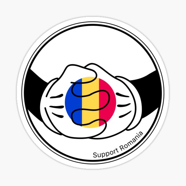 Item preview, United for Romania: Hands of Solidarity designed and sold by We-Open-Minds.