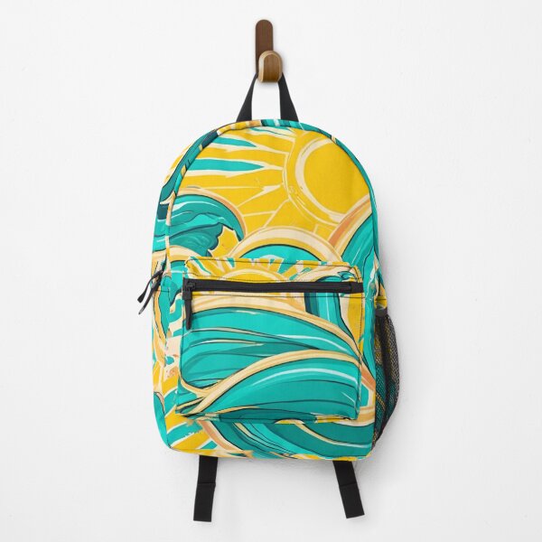 Item preview, Retro Wave & Sunburst Vibes - Summer Ocean Art designed and sold by ErSaSolutions.