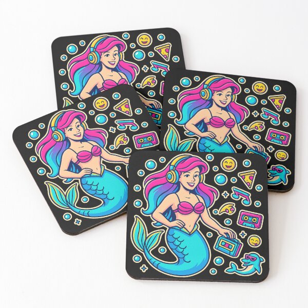 Item preview, Neon Mermaid Vibes designed and sold by M-ormin.