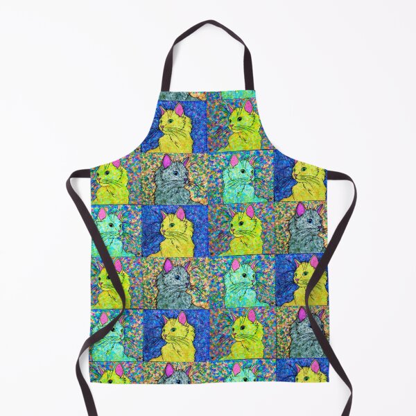 Item preview, The faces of neon cats designed and sold by KeekneesKustoms.