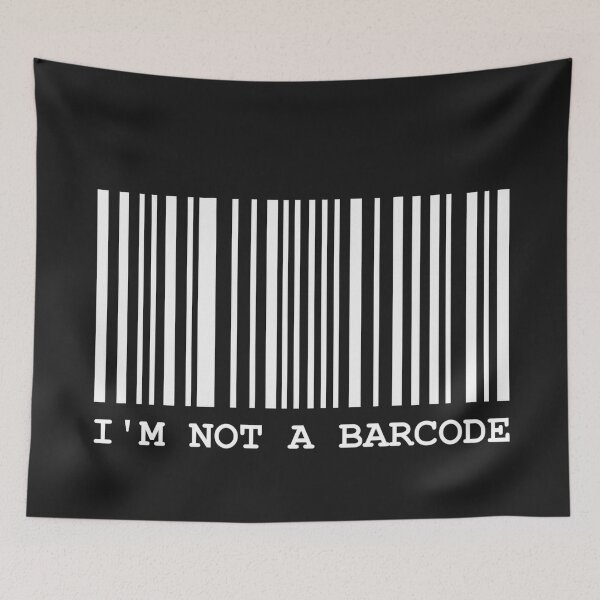 Item preview, I'm not a white barcode designed and sold by ilakz.