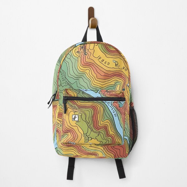 Item preview, Topographic Fantasy Map - Vintage Terrain Art designed and sold by ErSaSolutions.