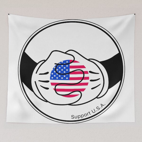 Item preview, Embrace America: Hands United for the USA designed and sold by We-Open-Minds.