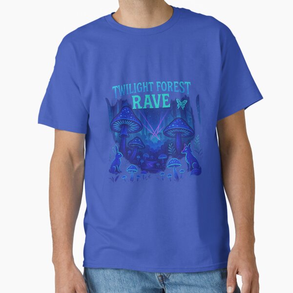 Item preview, Twilight Forest Rave – Psychedelic Neon Wonderland designed and sold by Bratak.
