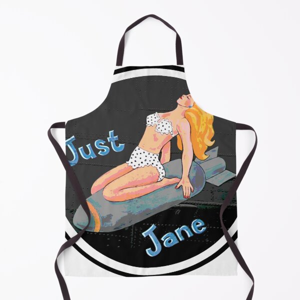 Item preview, WW2 Just Jane Noseart Bomber Girl designed and sold by QuirkyDesign101.