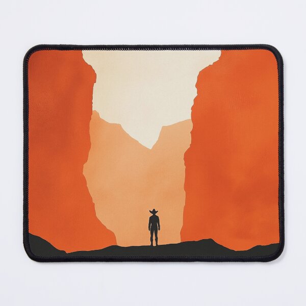 Item preview, Cowboy in a dry canyon designed and sold by Imagineum.