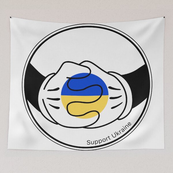 Item preview, Stand With Ukraine: Hands of Protection and Hope designed and sold by We-Open-Minds.