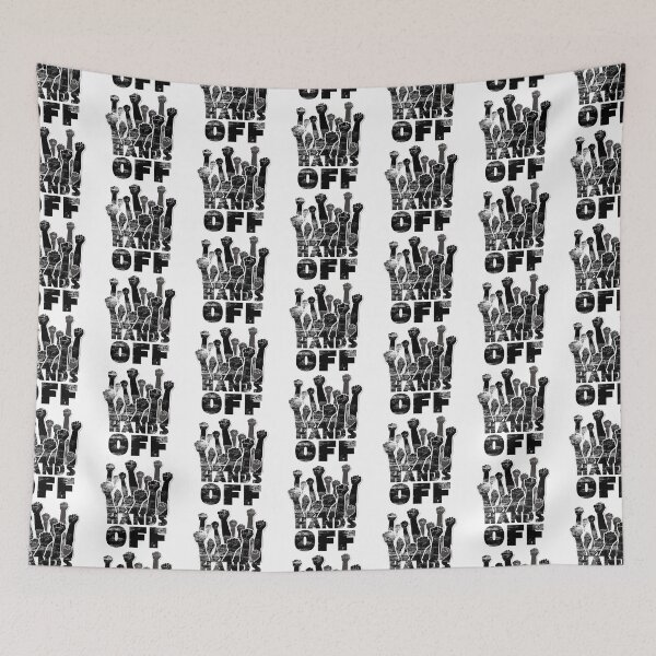 Item preview, Hands off protest designed and sold by Red-forever.
