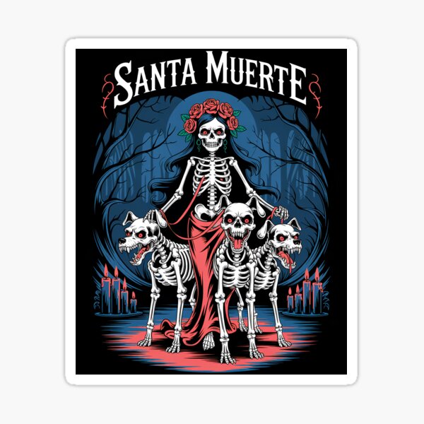 Item preview, Dark streetwear inspired by Santa Muerte designed and sold by NoirElite.