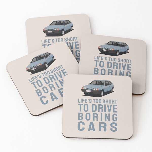 Item preview, Life is too short to drive boring cars - Lada Samara - VAZ-2109 - VAZ-2108 - designed and sold by knappidesign.
